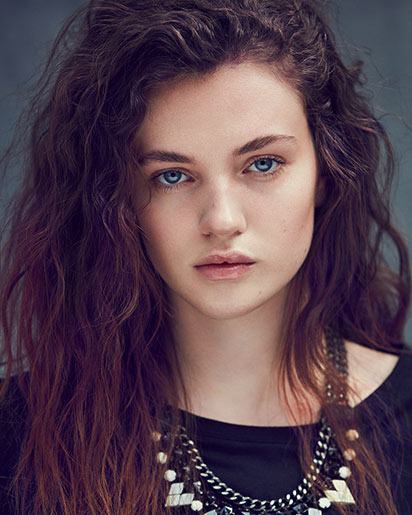 portrait of a female model