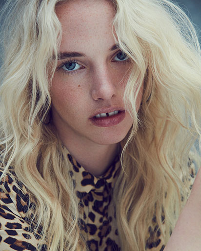 portrait of a female model